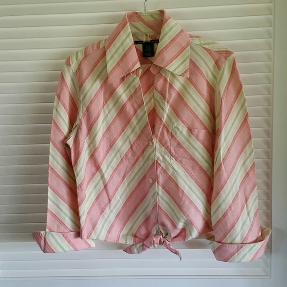 Pierre Cardin Collared  Button Front Shirt - Picture 2 of 4